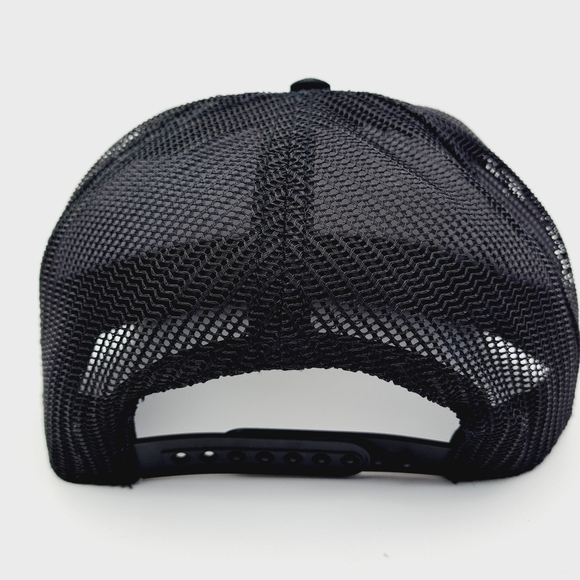 American Biker Retro Willy G Embroider Flat Bill Trucker Mesh Snapback Harley HD - Picture 6 of 8